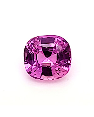 7.2X6.7MM ANTIQUE CUSHION PINK MADAGASCAR SAPPHIRE 2.04CT