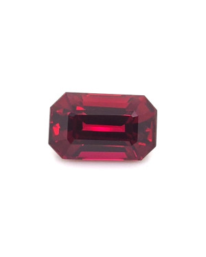 11X6.86MM EMERALD CUT  MOZAMBIQUE RUBY 4.29CT
