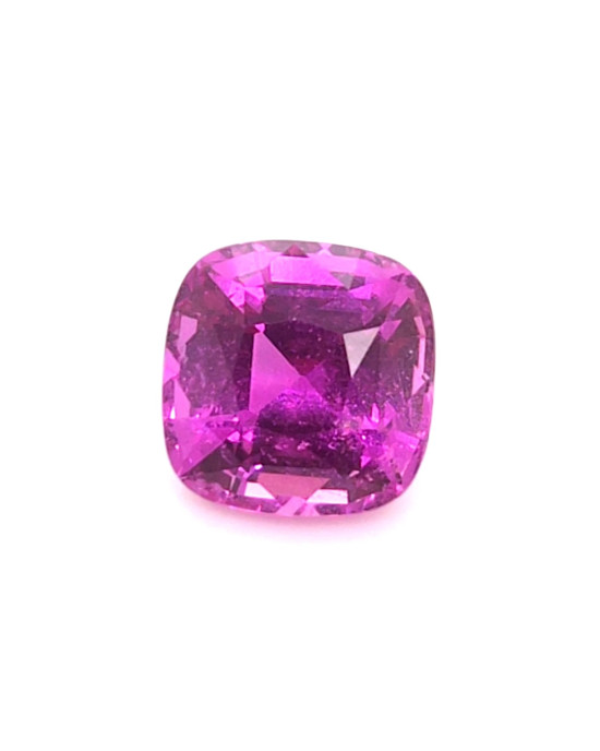 9.1X9MM ANTIQUE CUSHION PINK MADAGASCAR SAPPHIRE 4.81CT