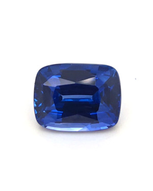 10.6X8.27MM ANTIQUE CUSHION  SRI LANKA SAPPHIRE 5.33CT