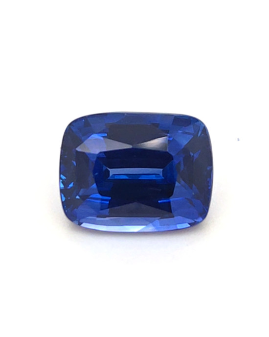 10.6X8.27MM ANTIQUE CUSHION  SRI LANKA SAPPHIRE 5.33CT