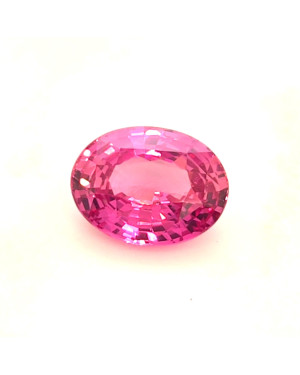 11X8.4MM OVAL PADPARADSHCA MADAGASCAR SAPPHIRE 4.07CT