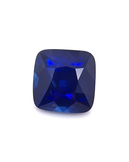 8.51X8.48MM ANTIQUE CUSHION  CEYLON SAPPHIRE 3.58CT