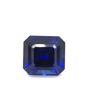 7.74X7.31MM EMERALD CUT  SRI LANKA SAPPHIRE 3.03CT