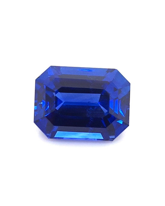 12.8X9.8MM EMERALD CUT  SRI LANKA SAPPHIRE 9.03CT