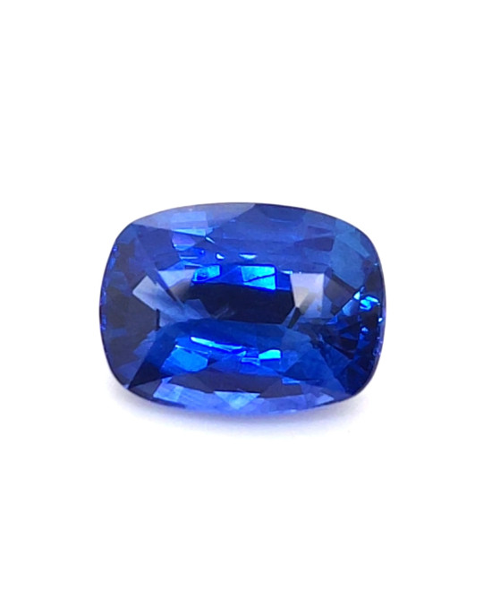 11.3X8.4MM ANTIQUE CUSHION  SRI LANKA SAPPHIRE 4.98CT