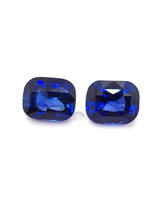 8.5X6.9MM ANTIQUE CUSHION  SRI LANKA SAPPHIRE 6.05CT