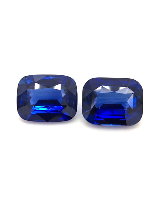 9.5X7.5MM ANTIQUE CUSHION  SRI LANKA SAPPHIRE 6.63CT