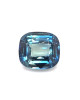 10.2X9.3MM ANTIQUE CUSHION TEAL MADAGASCAR SAPPHIRE 6.06CT