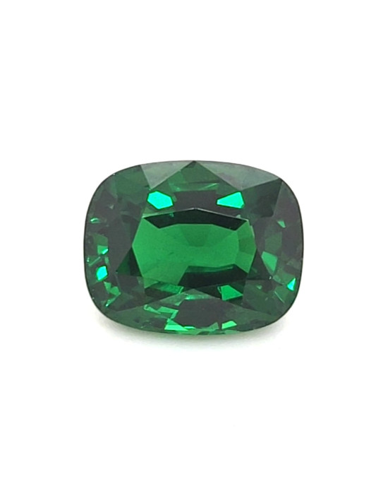 10.85X8.59MM ANTIQUE CUSHION  N/A TSAVORITE 5.01CT