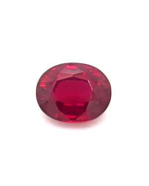 8.26X6.66MM OVAL  MOZAMBIQUE RUBY 2.28CT