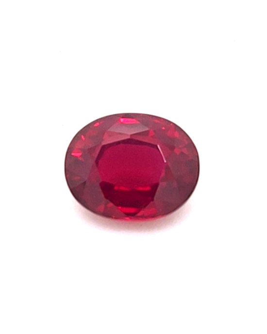 8.26X6.66MM OVAL  MOZAMBIQUE RUBY 2.28CT