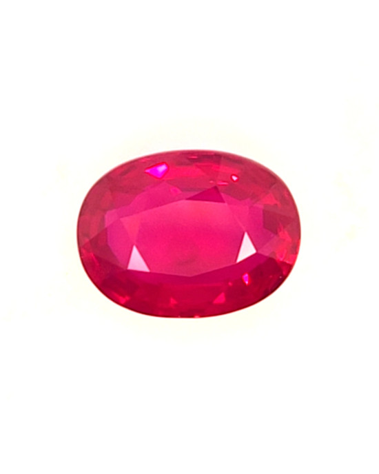 14.19X10.96MM OVAL  MOZAMBIQUE RUBY 9.04CT
