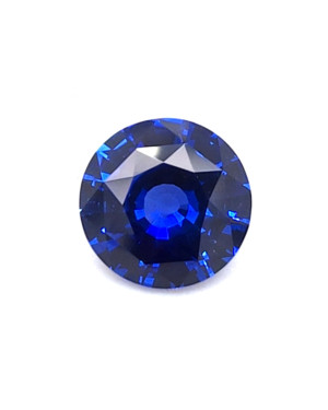 9.24X9.38MM ROUND  SRI LANKA SAPPHIRE 3.22CT