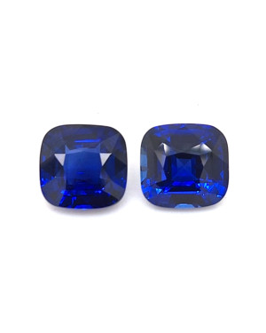 9.5X9.2MM ANTIQUE CUSHION  SRI LANKA SAPPHIRE 9.12CT
