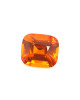 10.8X9.4MM ANTIQUE CUSHION ORANGE SRI LANKA SAPPHIRE 5.51CT