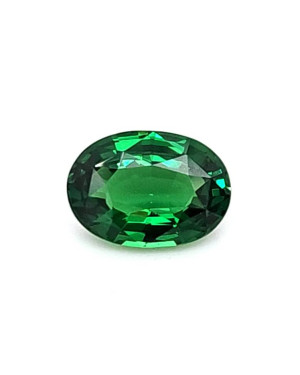 10.89X7.72MM OVAL  AFRICA TSAVORITE 3.00CT