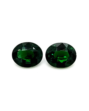 9.1X7.5MM OVAL  AFRICA TSAVORITE 4.62CT