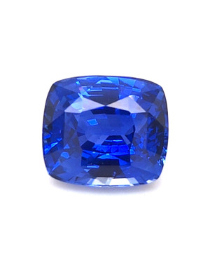 9.17X8.07MM ANTIQUE CUSHION  SRI LANKA SAPPHIRE 4.02CT