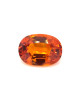 10.9X7.9MM OVAL ORANGE SRI LANKA SAPPHIRE 3.63CT