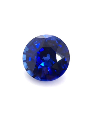 9.43X9.5MM ROUND  SRI LANKA SAPPHIRE 3.81CT