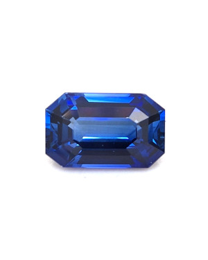 10.44X6.52MM EMERALD CUT  SRI LANKA SAPPHIRE 3.05CT