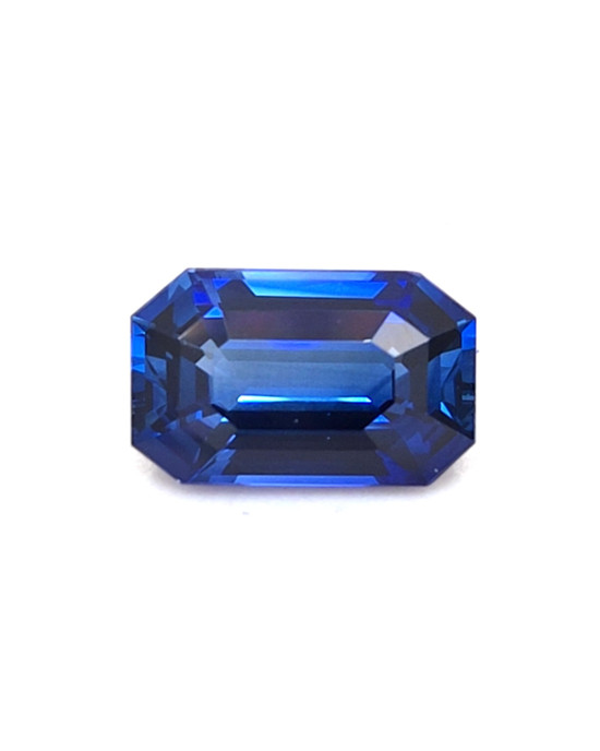 10.44X6.52MM EMERALD CUT  SRI LANKA SAPPHIRE 3.05CT