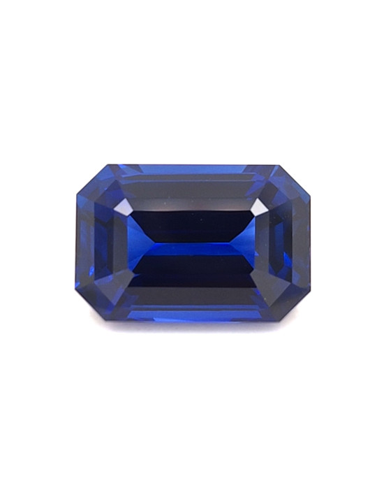 12.59X8.45MM EMERALD CUT  SRI LANKA SAPPHIRE 6.80CT