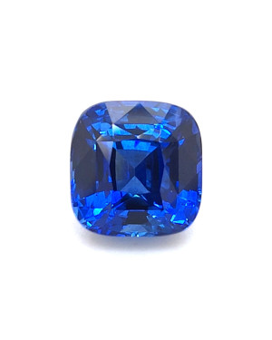 10.18X9.9MM ANTIQUE CUSHION  SRI LANKA SAPPHIRE 7.52CT