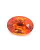 12X8.53MM OVAL ORANGE SRI LANKA SAPPHIRE 5.36CT