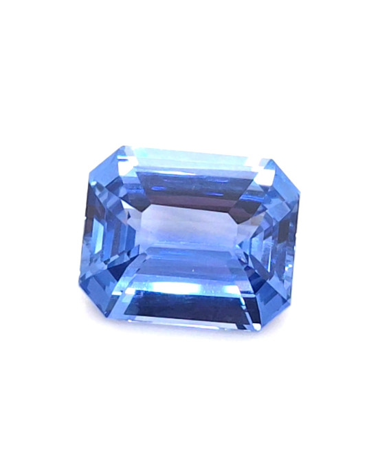 11.25X9.25MM EMERALD CUT  SRI LANKA SAPPHIRE 5.59CT