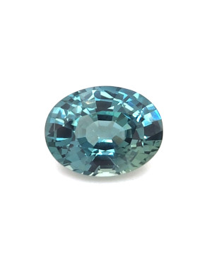 11.7X8.9MM OVAL TEAL MADAGASCAR SAPPHIRE 5.15CT