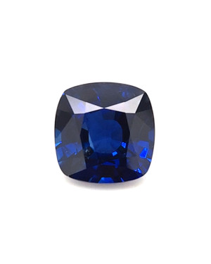 9.35X9.29MM ANTIQUE CUSHION  N/A SAPPHIRE 4.21CT
