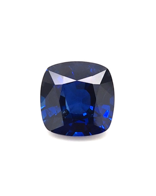 9.35X9.29MM ANTIQUE CUSHION  N/A SAPPHIRE 4.21CT