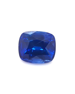 9.9X8.55MM ANTIQUE CUSHION  SRI LANKA SAPPHIRE 4.98CT