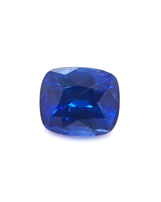 9.9X8.55MM ANTIQUE CUSHION  SRI LANKA SAPPHIRE 4.98CT