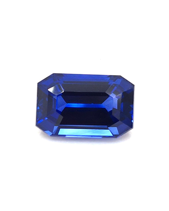 10.76X6.95MM EMERALD CUT  SRI LANKA SAPPHIRE 4.02CT