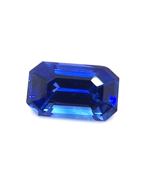 11.27X6.79MM EMERALD CUT  SRI LANKA SAPPHIRE 4.06CT