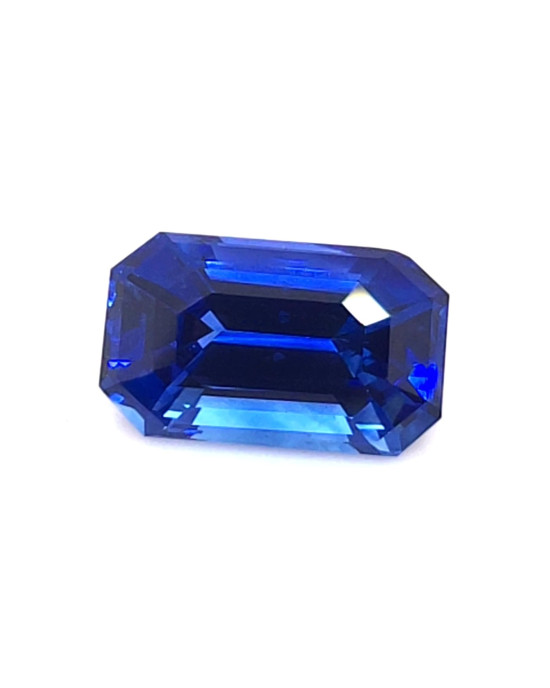 11.27X6.79MM EMERALD CUT  SRI LANKA SAPPHIRE 4.06CT