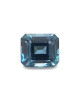 8.7X7.6MM EMERALD CUT TEAL MADAGASCAR SAPPHIRE 4.07CT