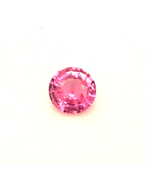 6.42X6.46MM ROUND PADPARADSHCA MADAGASCAR SAPPHIRE 1.10CT