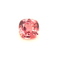 5.97X5.96MM ANTIQUE CUSHION PADPARADSHCA MADAGASCAR SAPPHIRE 1.15CT