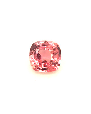 5.97X5.96MM ANTIQUE CUSHION PADPARADSHCA MADAGASCAR SAPPHIRE 1.15CT