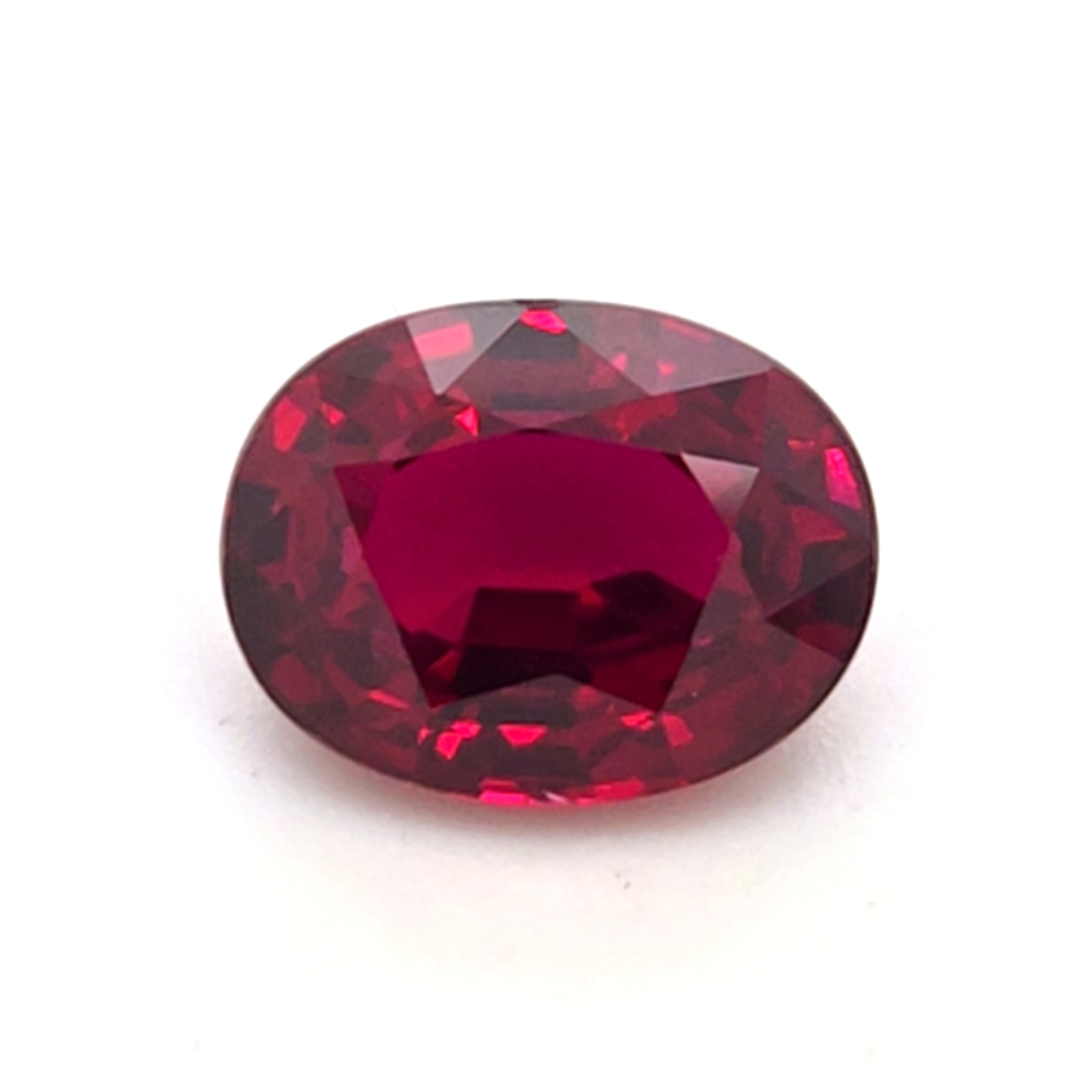 10.58X8.17MM OVAL  MOZAMBIQUE RUBY 4.67CT