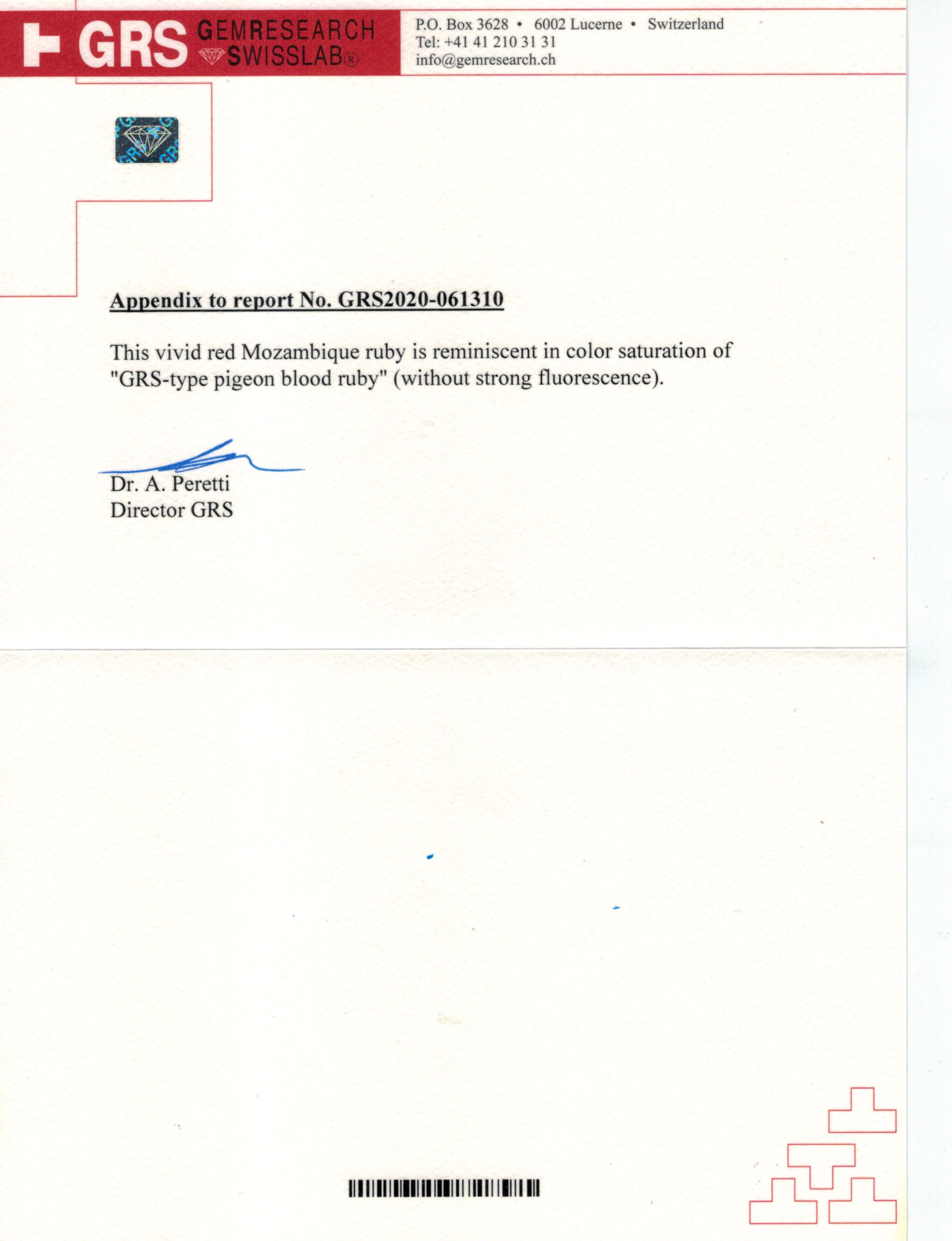 11.09X6.32MM EMERALD CUT  MOZAMBIQUE RUBY 4.05CT