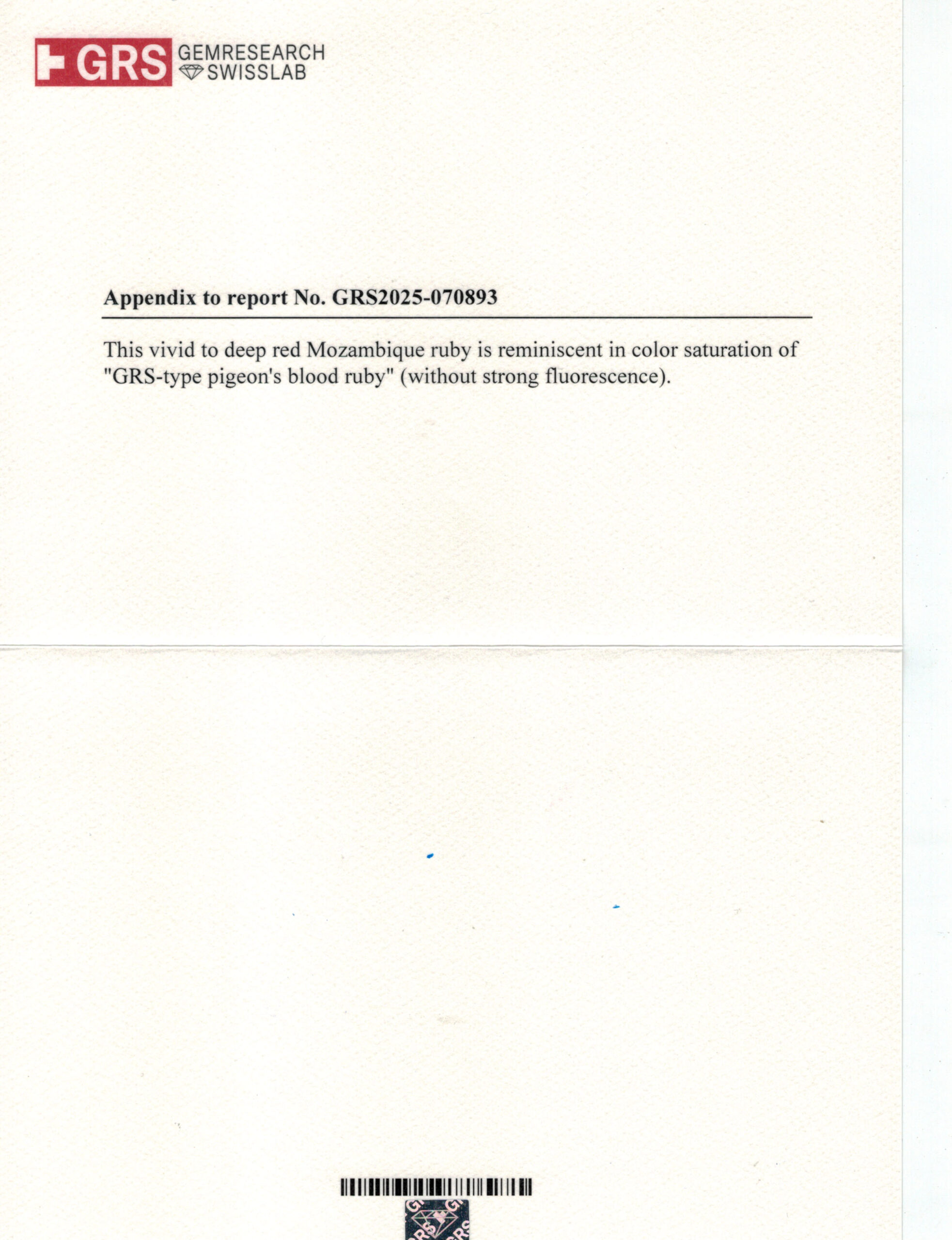 10.55X8.3MM ANTIQUE CUSHION  MOZAMBIQUE RUBY 4.05CT